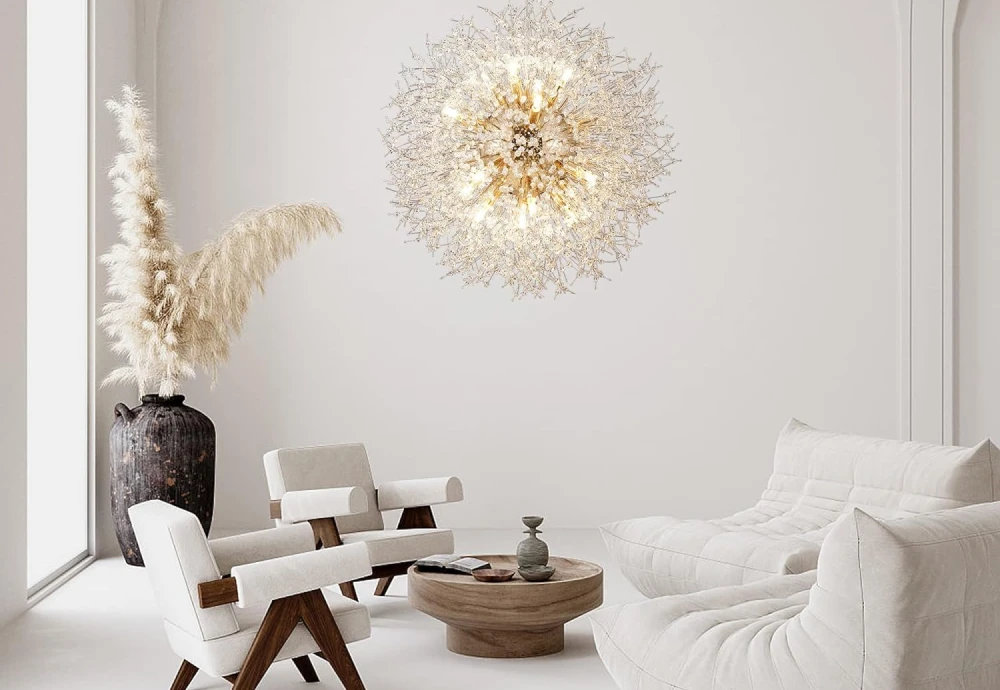 globe light chandelier